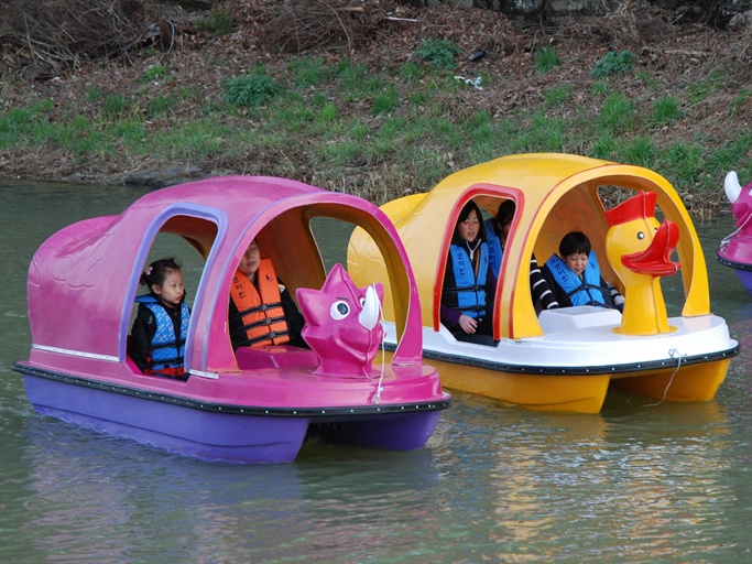 2人動(dòng)物腳踏船